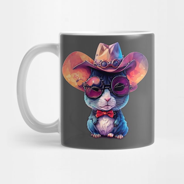 Cartoon Cowboy Mouse by Chavjo Mir11